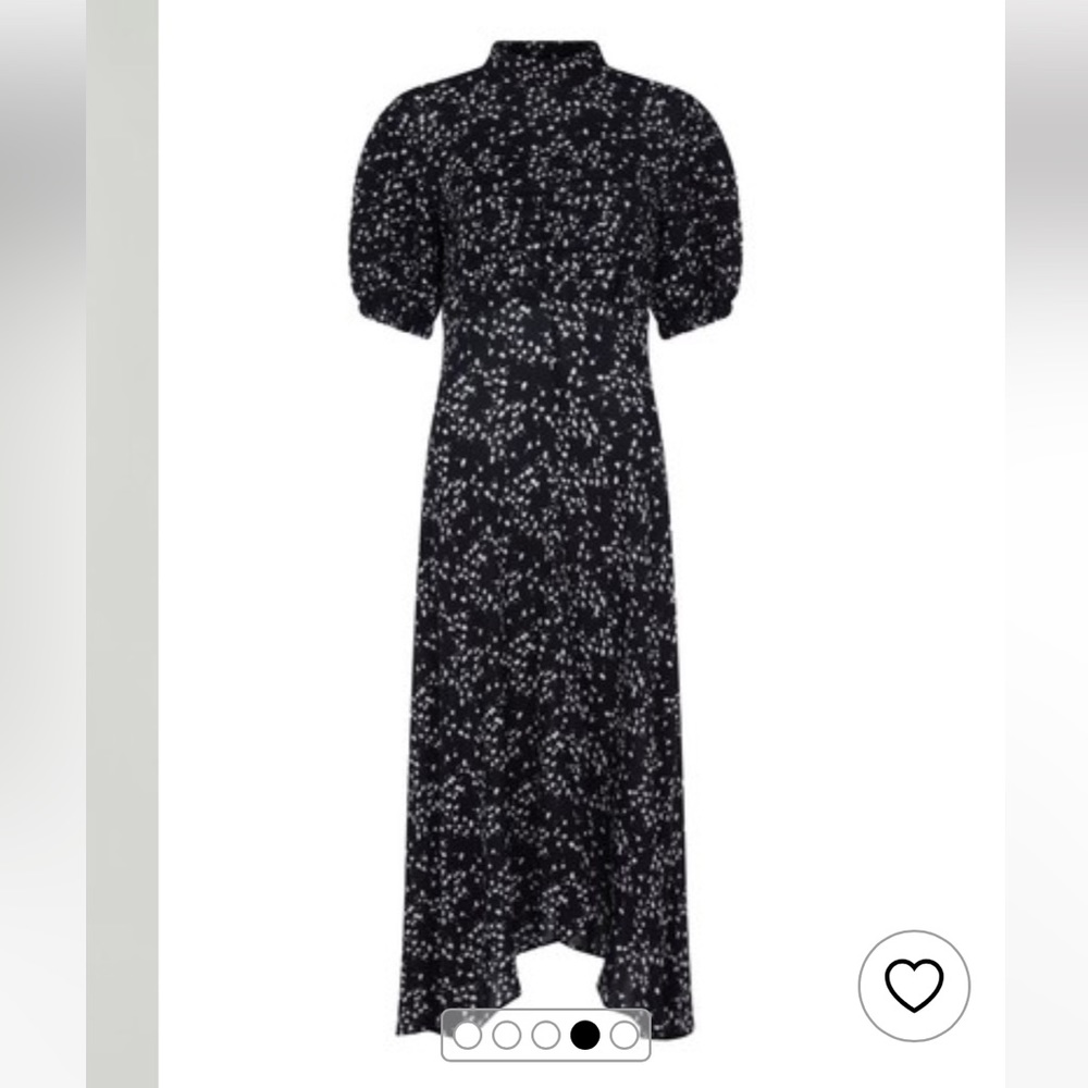 Ghost London black Jenna dress